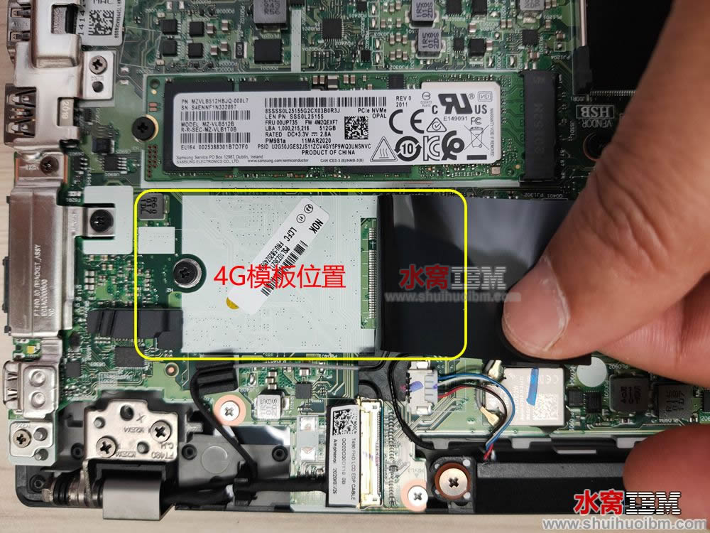 ThinkPad T14拆机图：T14加内存换硬盘及T14加4G和5G模块教程