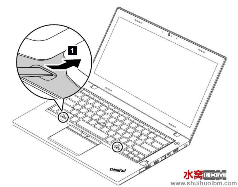 Thinkpad T470P拆键盘教程分享一下：T470s拆键盘也适用